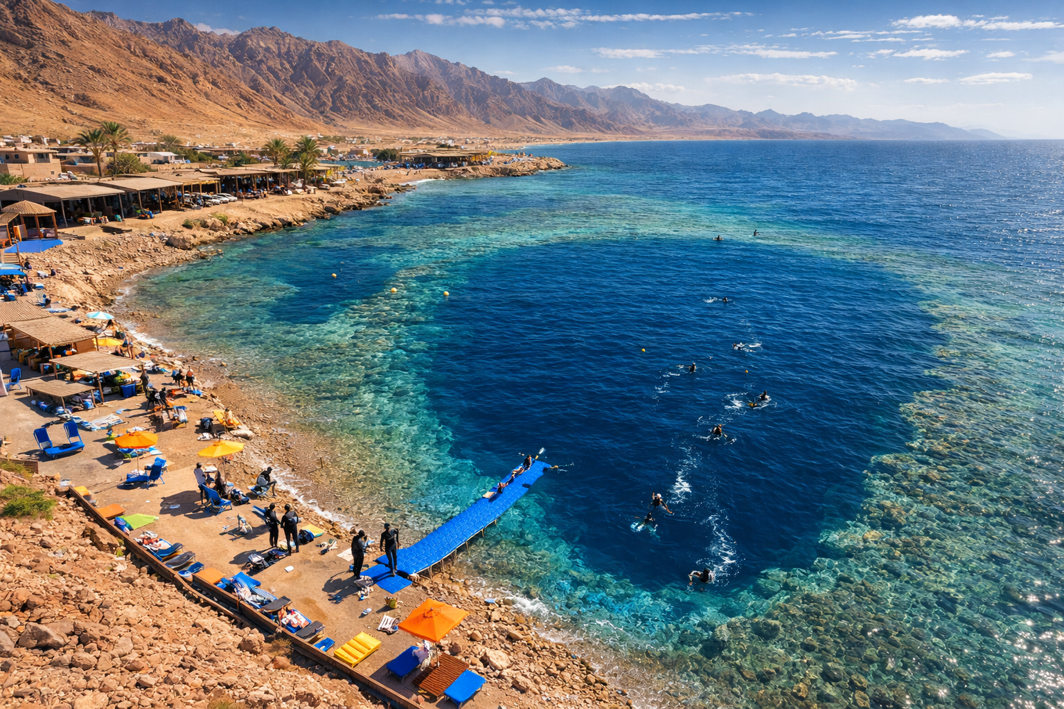 이집트 다합 블루홀